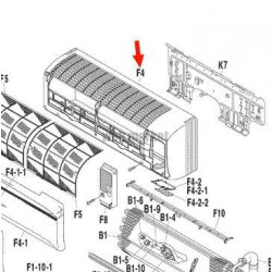 ENSEMBLE GRILLE AVANT 1P100534-1-Daikin