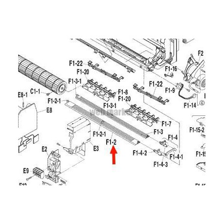 VOLET SUPERIEUR FTKS50BV-Daikin