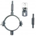 Support de conduit universel diamètre 80 mm SCU 80 FLA / réf. 27080758