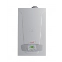 Chaudière murale gaz à condensation ECS Initia + compact 2,28 kW HTE corps classe énergétique A/A Réf 7218583