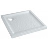 Receveur Bastia céramique 80 x 80 extra-plat à poser pour bonde siphoïde de 90 Réf. 00721200000001