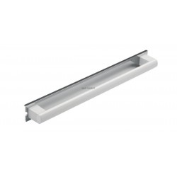 Barre d appui amovible 443 mm, blanc et anodisé réf. 44840