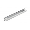 Barre d appui amovible 443 mm, blanc et anodisé réf. 44840