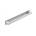 Barre d appui amovible 552 mm, blanc et anodisé réf. 44850
