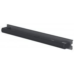 Barre d appui amovible 662 mm, anthracite et anodisé réf. 44863