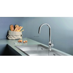 Mitigeur évier UNIC bec carré, lame d eau, orientable