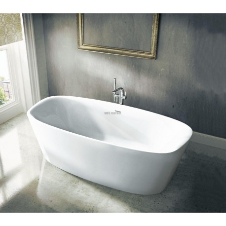 Baignoire DEA en îlot 180x80cm blanc réf. E306701