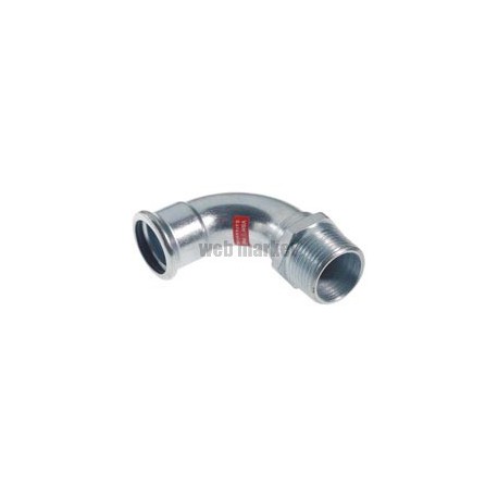 Coude 90° Z7092F VSH Press à sertir et à visser filetage mâle D22-20X27 réf 6202011