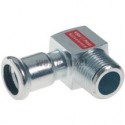 Raccord angulaire 90° Z7098G VSH Press de radiateur à sertir et à visser D15-15X21 réf 6202086