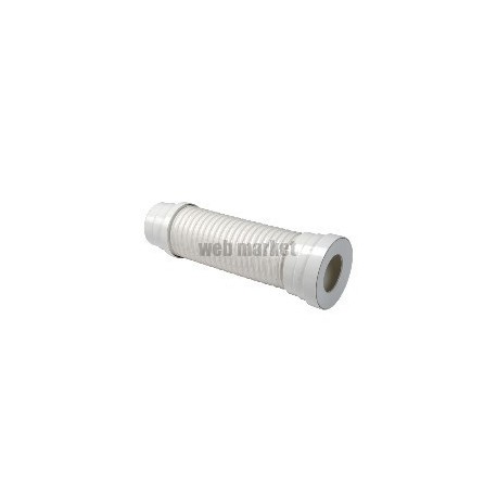 Pipe souple de WC à entrée droite 400 diamètre 100 / 93 mm réf. 1DEAFLEX