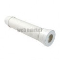 Pipe souple pour WC Ø 85/107 mm - 1REAFLEX - PVC blanc - embout Ø 100/93 mm - L. 570 mm