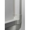 Angle vertical gauche pour goulotte 80x60mm 0814VS
