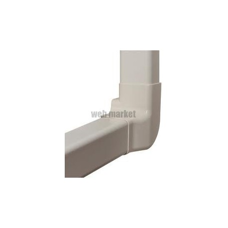 Angle vertical droit pour goulotte 80x60mm 0815VD