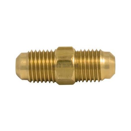 Raccord union mâle/mâle diamètre 1/4 Réf ACU163