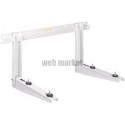 Support mural avec barre et niveau 550x375x800mm portée 70kg/bras Réf MS257