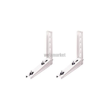 Support mural équerre 465x375mm portée 70kg/bras Réf MS117