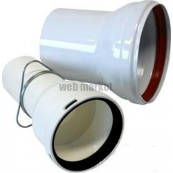 Adaptateur DUALIS, diamètre 60 / 100 - 80 / 125 mm ADA 60EP/80GP / réf. 17080785