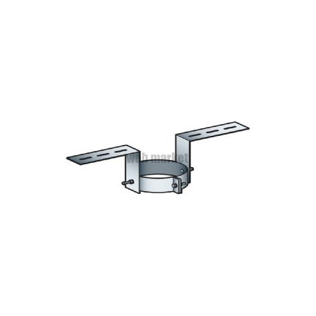 Support universel DUALIS EI diamètre 80 / 125 mm SUV80EI / réf. 17080165