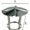 Chapeau chinois inox 10 x 140 réf. 000002
