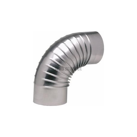 Coude 90° Aluminium diamètre : 111 réf. 392111