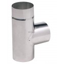 Té 90° aluminium Aluminium diamètre : 83 réf. 694830