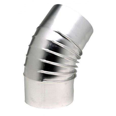 Coude 45° Aluminium diamètre : 97 réf. 394970