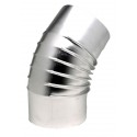 Coude 45° Aluminium diamètre : 97 réf. 394970