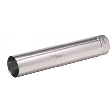 Tuyau aluminium 0,66 mètre D 125 réf. 966125