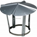 Chapeau de toit Acier galvanisé diamètre : 83 / 97 / 111 réf. 570001