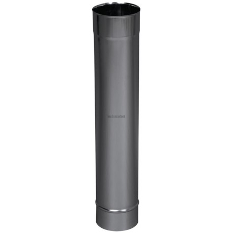 Tuyau rigide Inox 304 diamètre : 139 Lg : 650 mm Tous combustibles réf. 666139