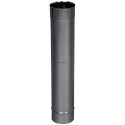 Tuyau rigide Inox 304 diamètre : 139 Lg : 650 mm Tous combustibles réf. 666139