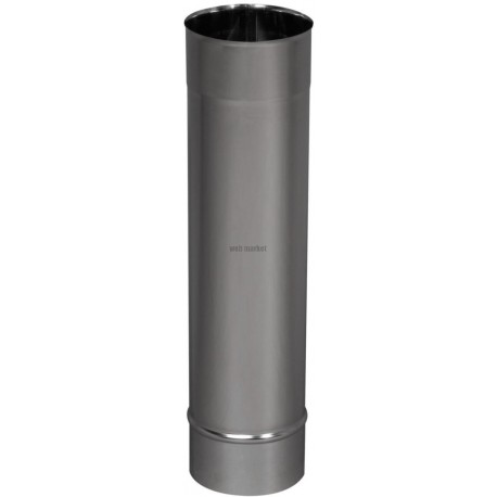 Tuyau rigide Inox 304 diamètre : 200 Lg : 500 mm Tous combustibles réf. 650200