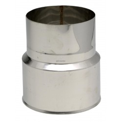 Réduction Inox 304 F/M diamètre : 125 / 111 réf. 612511