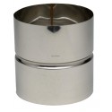 Manchette inox 304 pour montage condensation diamètre 125 femelle/femelle réf. 612125