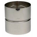 Manchette inox 304 pour montage condensation diamètre 139 femelle/femelle réf. 612139