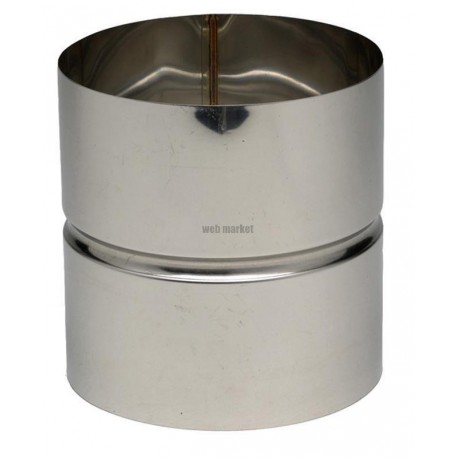 Manchette inox 304 pour montage condensation diamètre 139 mâle/mâle réf. 615139