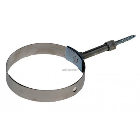 Collier télescopique réglable inox D 140 à 200 réf. 006002