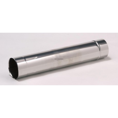 Tuyau inos 304 épaisseur 4 / 10ème longueur 50 cm D 130 réf. 650130