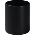 Tuyau émail noir 13 cm femelle femelle diamètre 80 mm réf. 344139
