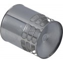 Terminal de protection inox diamètre 80 mm mâle réf. 275001