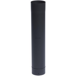 Tuyau émail noir mat 660 mm diamètre 153 réf. 344666