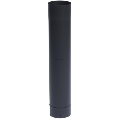Tuyau émail noir mat 660 mm diamètre 153 réf. 344666