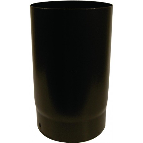 Tuyau émail noir mat 500 mm diamètre 153 réf. 344506