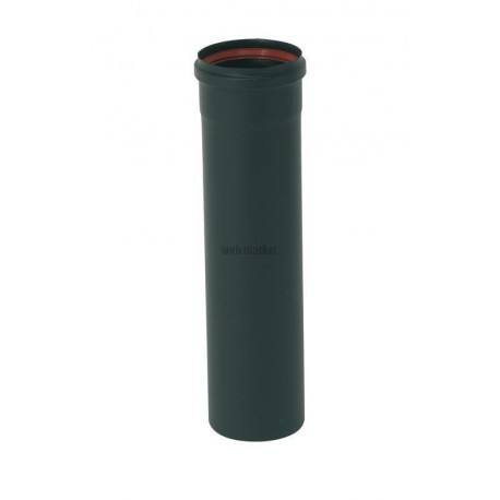 Tuyau rigide Email Mat Acier émaillé diamètre : 153 Lg : 330 mm Bois / Fioul / Gaz réf. 344336