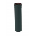 Tuyau rigide Email Mat Acier émaillé diamètre : 153 Lg : 330 mm Bois / Fioul / Gaz réf. 344336