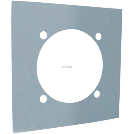 Plaque d étanchéité inox diamètre 80 pour TEN Pression réf. 096086