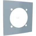 Plaque d étanchéité inox diamètre 80 pour TEN Pression réf. 096086