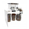 Kit de raccordement pour système en pression TEN PRESSION KIT B22p/B23p Inox diamètre : 80 réf. 057822
