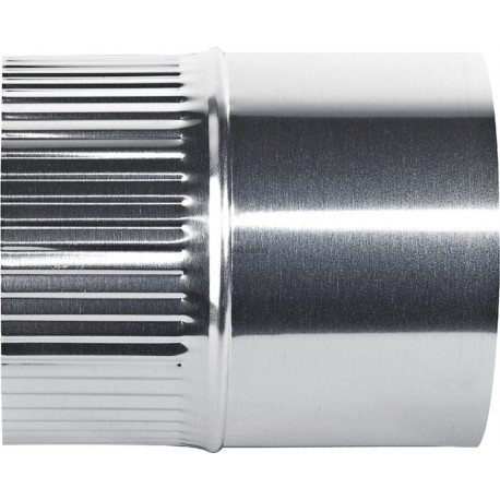 Virole alu gaz 16 cm diamètre 111 raccord mural réf. 916111