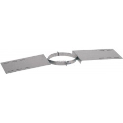 Support au toit galva gamme OPSINOX diamètre 180 / 230 mm réf. 047180